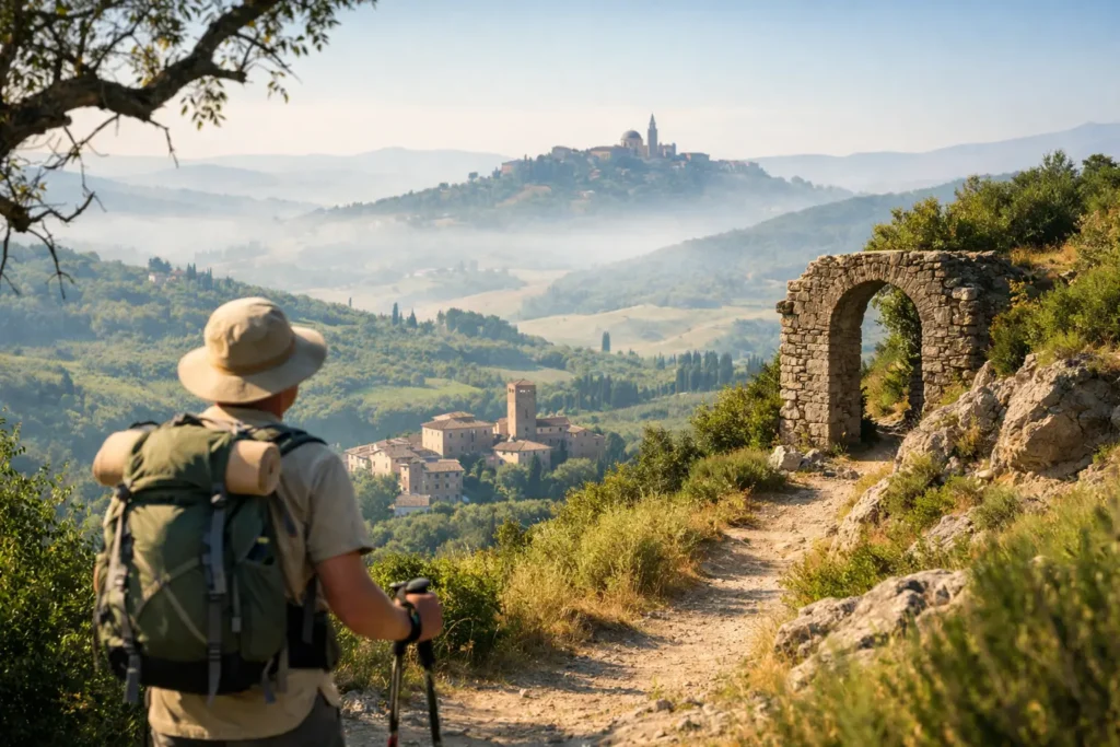 Leonardo da Vinci Hiking Trail in Tuscany