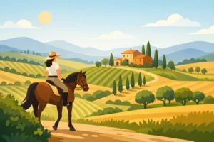 Private Horseback Riding in Tuscany