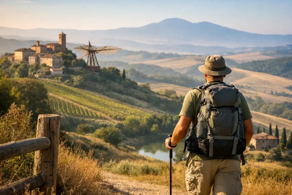 Trekking Leonardo da Vinci Toscana on Foot