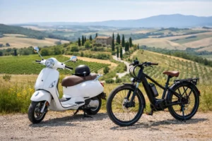 Vespa o E-Bike Toscana for Your Perfect Day