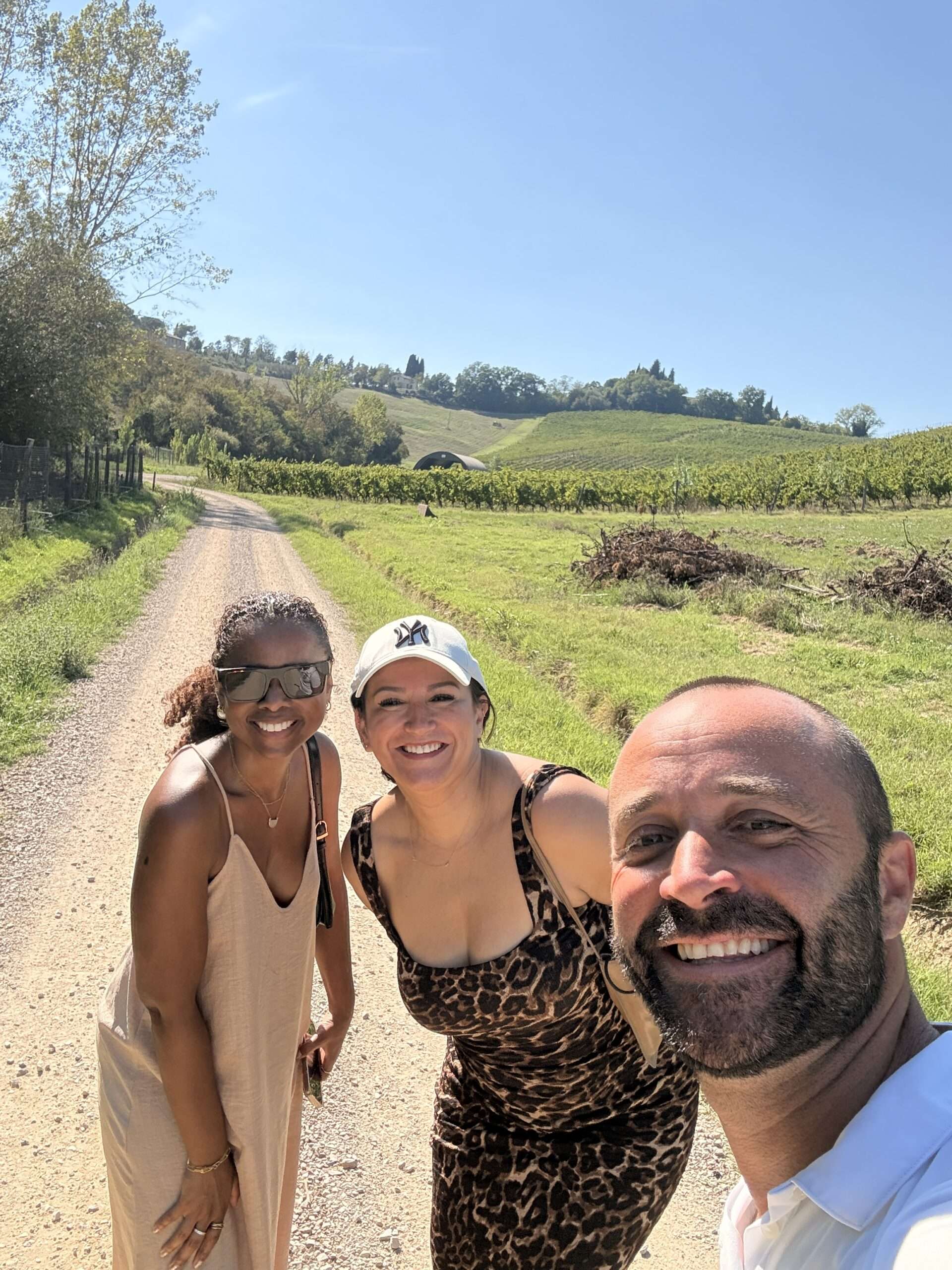 hiking in tuscany