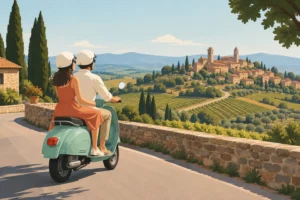 Vespa Itinerary Examples for a Perfect Tuscany Day