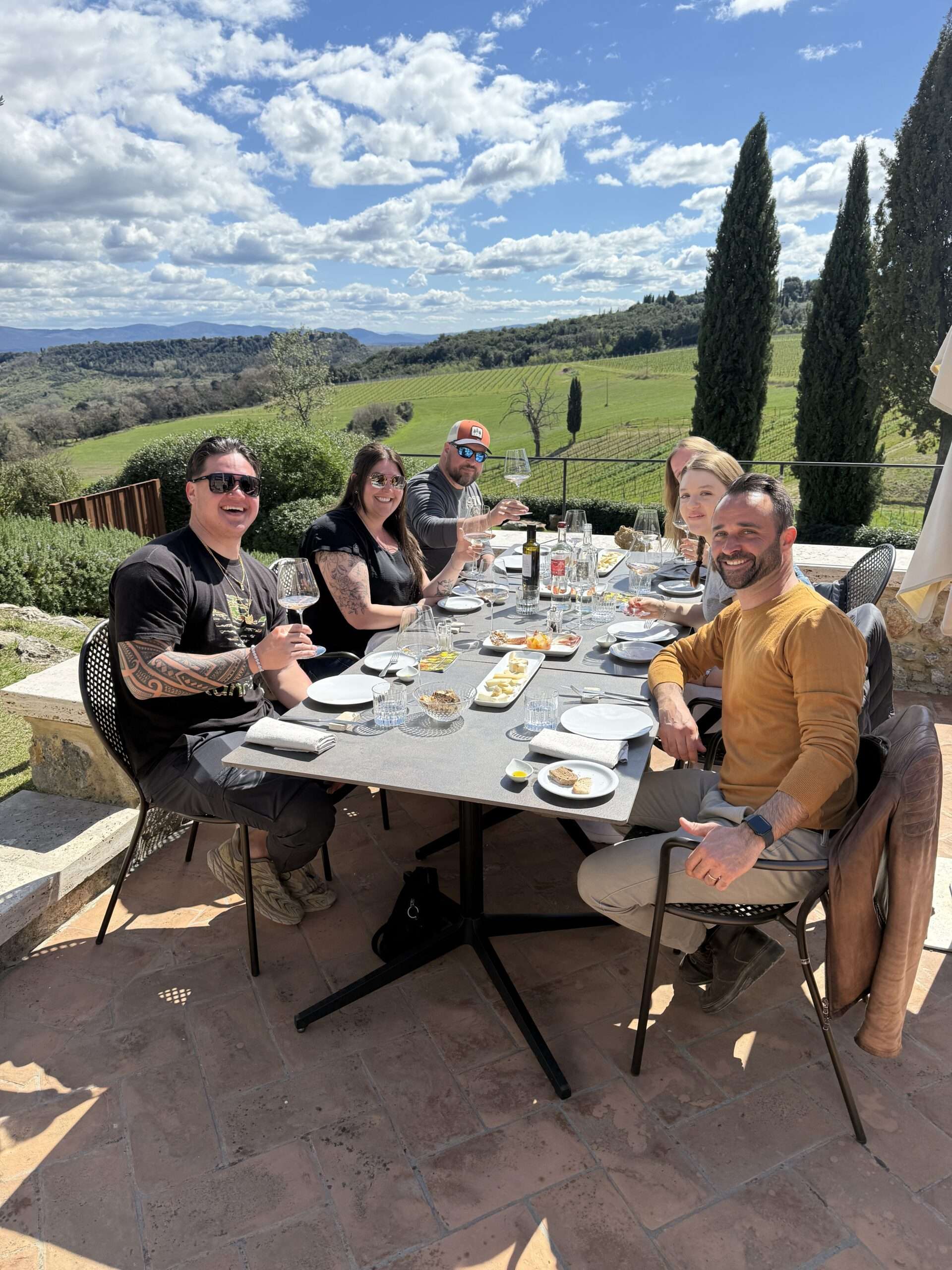 winery lunch